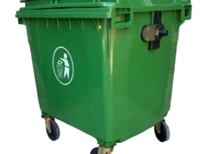 Contenedor de Basura 1100 lts verde MKV110