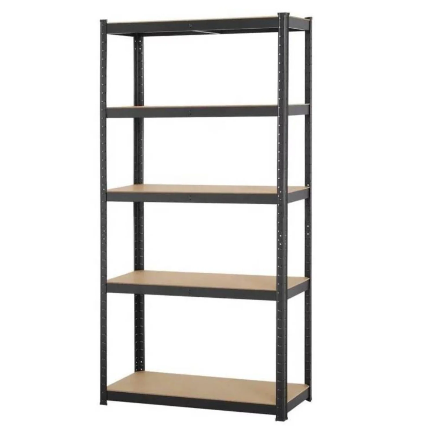 Estante Metálico Negro 150x70x30cm – 300KG